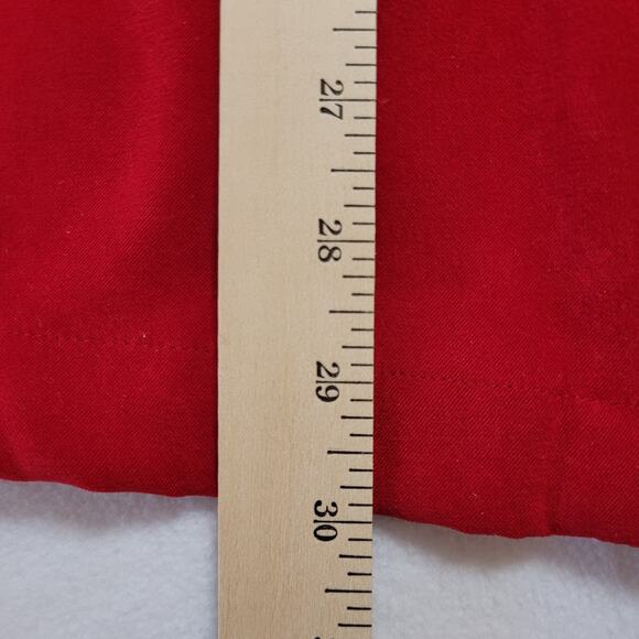 Joanna Plus Light Jacket Shacket Top Stretch 2X Red Zipper Grandmacore Classic - Picture 4 of 7